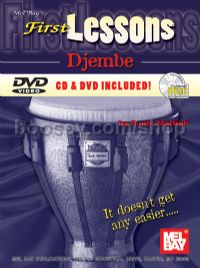 First Lessons Djembe (Book & CD/DVD)
