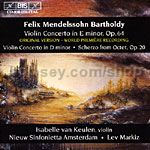 Violin Concertos (BIS Audio CD)