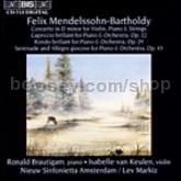 Concerto for Violin, Piano & String Orchestra (BIS Audio CD)