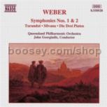 Symphonies Nos. 1 and 2/Turandot Overture/Silvana (Naxos Audio CD)