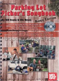 Parking Lot Picker's Songbook Banjo Book & 2 Cds