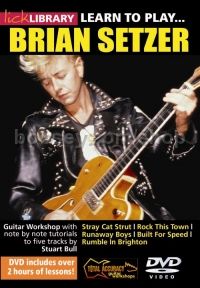 Learn To Play . . . Brian Setzer (Lick Library series) DVD
