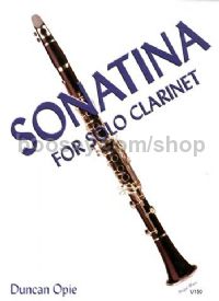 Sonatina for solo clarinet