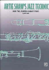 Artie Shaw's Jazz Technic Book 2: 14 Clarinet Etudes