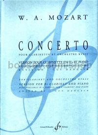 Concerto in A Major, K 622 (Clarinet in Bb & Piano)