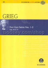 Peer Gynt Suites Nos.1&2 (Orchestra) (Study Score & CD)