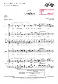 Antiphon Mixed Anthem A 325
