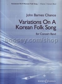 Variations On Korean Folksong (Symphonic Band Score & Parts)