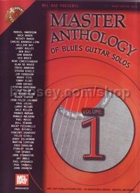 Master Anthology of Blues Guitar Solos Bk/2 CDs