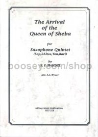Arrival Of Queen Of Sheba Sax Trio