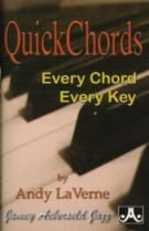 Quickchords every Chord Every Key Piano (Jamey Aebersold Jazz Play-along)