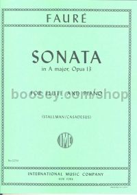 Sonata Amaj Op. 13 Flute & Piano