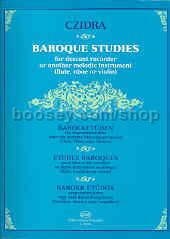 Baroque Studies for Descant Recorder