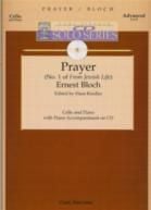 Prayer (no1 From Jewish Life) Cello CD Solos
