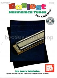 Easiest Harmonica Tunes For Children (Book & CD)