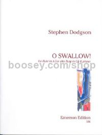 O Swallow for Alto Flute & Piano