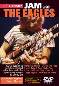 Jam With The Eagles Lick Library (DVD/CD)
