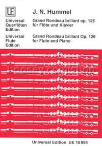 Grand Rondeau Brillant, Op.126 (Flute & Piano)