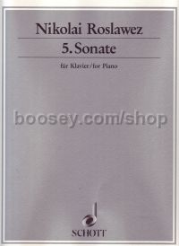 Sonata No5 (1923) Solo Piano