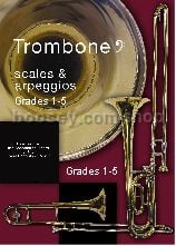 Trombone Scales & Arpeggios Grades 1-5 Bass