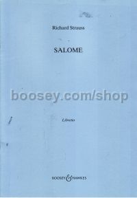 Salome Op. 54 (Libretto English, German)