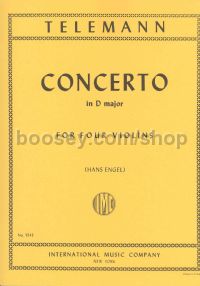 Concerto D 4 Violins