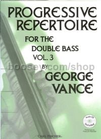 Progressive Repertoire Double Bass 3 (Book & CD)
