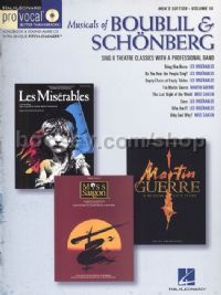 Pro Vocal 18 Musicals Of Boublil/Schonberg (for male voices)