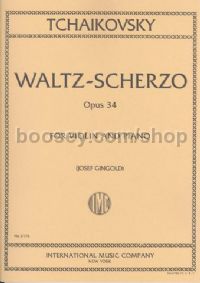 Waltz Scherzo Op. 34 (Violin & Piano)