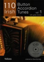 110 Best Irish Button Accordion Tunes vol.1 (Book & CD)