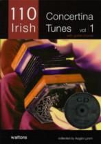 110 Best Irish Concertina Tunes vol.1 (Book & CD)