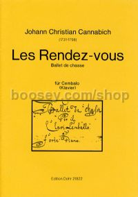 Les Rendez-Vous. - Harpsichord (Piano) (score)