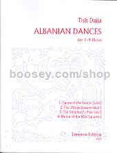 Albanian Dances for 1-4 flutes