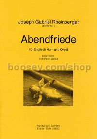 Abendfriede op. 156/10 - Cor Anglais & Organ