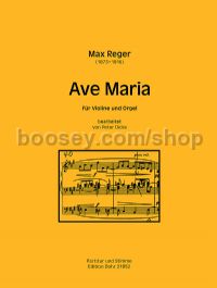 Ave Maria in A Major op. 63/7 - Violin & Organ