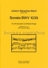 Sonata BWV 1035 - Alto Saxophone & Piano (organ)