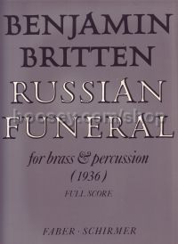 Russian Funeral for 11 Part Brass Ensemble Set of Parts