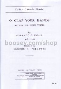 O Clap Your Hands, God Is Gone Up SATB