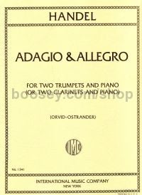 Adagio & Allegro 2 Clarinets & Piano