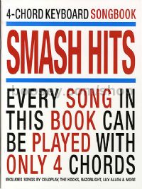 4-Chord Keyboard Songbook Smash Hits
