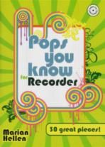 Pops You Know - Recorder (Book & CD)