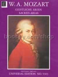 Sacred Arias (High Voice & Piano)