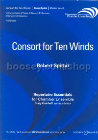 Consort for Ten Winds (Chamber Full Score)