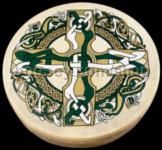 Bodhran 12"  Celtic Cross