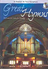 Great Hymns + CD clarinet