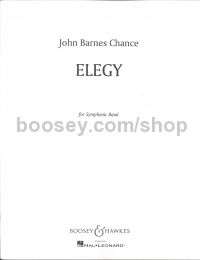 Elegy (Symphonic Band Score & Parts)