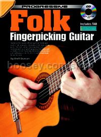 Progressive Folk Fingerpicking Guitar (Book & CD)
