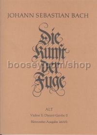 Art Of Fugue, BWV 1080 (Violin II Part)