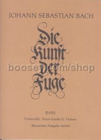 Art Of Fugue, BWV 1080 (Cello Part)