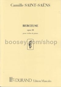 Berceuse, op. 38 - violin & piano